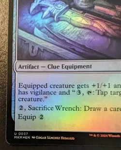 Wrench 0037 MKM Foil Uncommon Murders At Karlov Manor Magic: The Gathering - Image 4