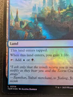 Dismal Backwater 0254 TDM Foil Land Tarkir: Dragonstorm Magic: The Gathering - Image 4