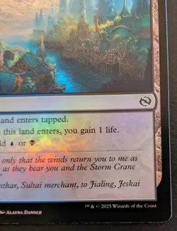 Dismal Backwater 0254 TDM Foil Land Tarkir: Dragonstorm Magic: The Gathering - Image 5