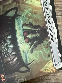 Agatha's Soul Cauldron (Extended Art) FOIL Wilds of Eldraine (WOE) - EN M 0366 - Image 3