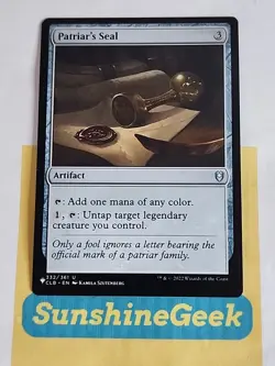 Patriar's Seal The List Reprints Regular - Image 1