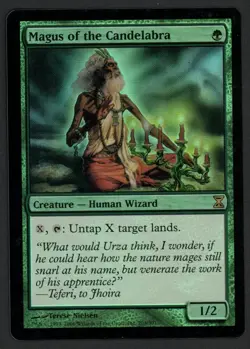 ***FOIL Magus of the Candelabra*** MTG Time Spiral Magic Kid Icarus - Image 1