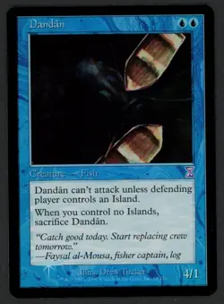 ***FOIL Dandan*** MTG Time Spiral Magic Kid Icarus - Image 1