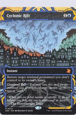 Cyclonic Rift Secrets of Strixhaven: Mystical Archive Regular - Image 1