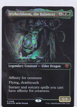 Witherbloom, the Balancer (Borderless) Secrets of Strixhaven Foil M0288 - Image 1