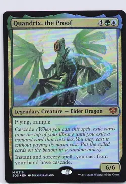 Secrets of Strixhaven Magic: The Gathering Quandrix, the Proof Foil M0218 - Image 1