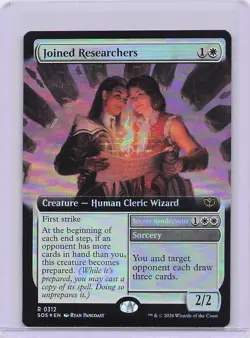 Joined Researchers (Extended Art) Secrets of Strixhaven Foil R0312 - Image 1