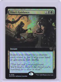 Secrets of Strixhaven Magic: The Gathering Dina's Guidance Foil R 0349 - Image 1