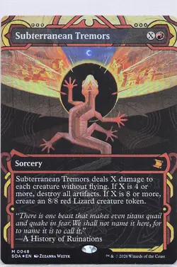 Subterranean Tremors Secrets of Strixhaven: Mystical Archive Foil M0048 - Image 1