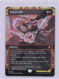 Secrets of Strixhaven Magic: The Gathering Jeska's Will M0044 Foil - Image 1