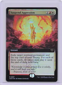 Secrets of Strixhaven Magic: The Gathering Suspend Aggression Foil R 0357 - Image 1