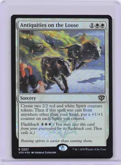 MTG Sorcery Antiquities on the Loose Antiquities on the Loose Rare Foil R0007 - Image 1