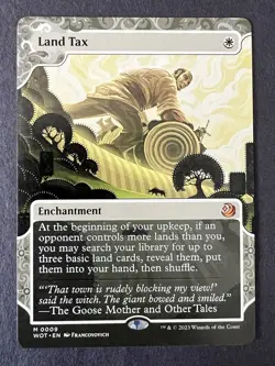 NM Land Tax, MTG, Enchanting Tales, Magic the Gathering, 9 - Image 2