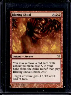 2005 Magic MTG Betrayers of Kamigawa Blazing Shoal #96 - Image 1