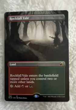 MTG: Rockfall Vale (Borderless) Innistrad: Midnight Hunt Regular - Image 1