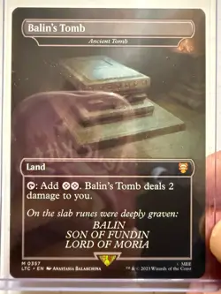 Ancient Tomb (Balin's Tomb) (Borderless) The Lord of the Rings Commander - Image 1