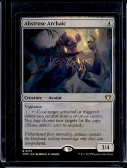 2023 Magic MTG Commander Masters Abstruse Archaic #0712 - Image 1