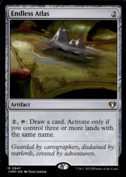 2023 Magic The Gathering Commander Masters Endless Atlas #0947 - Image 1