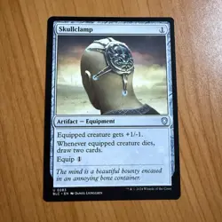 Skullclamp - N/M - Bloomburrow BLC Magic The Gathering MTG - Image 1