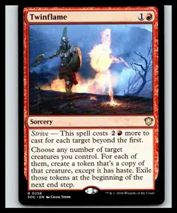 Twinflame | 258 NM/M | Commander: Secrets of Strixhaven | Magic MTG - Image 1