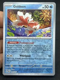 Goldeen 044/167 Reverse holo - LP-NM - Pokemon TCG Card - Image 1