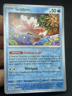 Goldeen 044/167 Reverse holo - LP-NM - Pokemon TCG Card - Image 2