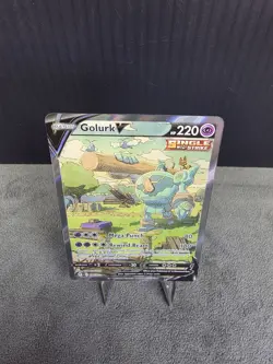 Golurk V 182/203 Swsh07: Evolving Skies Alternate Art Full Art Pokemon TCG NM - Image 5