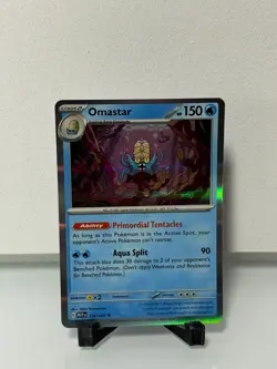 Omastar 139/165 Holo Rare - Scarlet & Violet 151 - Pokemon TCG - Image 1