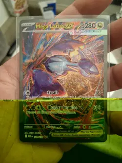 Pokemon TCG Mega Evolution Latias Ex 181/132 Special Illustration NM - Image 1