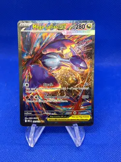 Pokemon ME01 Mega Evolution Mega Latias ex 181/132 Special Illustration Rare NM - Image 1