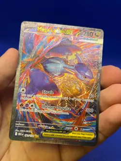 Pokemon ME01 Mega Evolution Mega Latias ex 181/132 Special Illustration Rare NM - Image 3