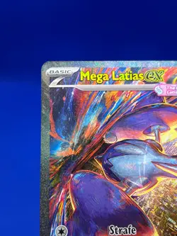 Pokemon ME01 Mega Evolution Mega Latias ex 181/132 Special Illustration Rare NM - Image 4