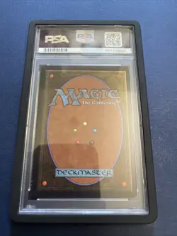 1993 JUZAM DJINN Arabian Nights Mtg Magic The Gathering PSA 5 - Image 2