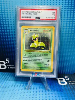 1999 POKEMON JUNGLE #14 VICTREEBEL HOLO PSA 7 Near Mint - Image 1