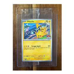 Pokemon TCG - Pikachu 190 SV Black Star Promo World Championships 2024 - Image 1