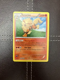 Pokemon TCG - Arcanine - 12/99 - Next Destinies - VLP Rare (2012) - Image 1