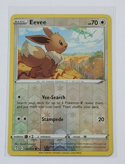 2021 POKEMON EEVEE HOLO TRADING CARD - Image 1