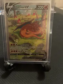 Charizard V SWSH260 Black Star Promo Card 2022 Sword and Shield - Image 1