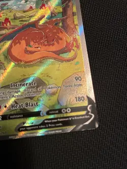 Charizard V SWSH260 Black Star Promo Card 2022 Sword and Shield - Image 3