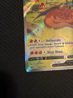 Charizard V SWSH260 Black Star Promo Card 2022 Sword and Shield - Image 4