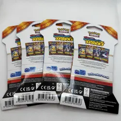 Pokemon Surging Sparks Sleeved Booster Packs Lot of x4 Factory Sealed - Image 2