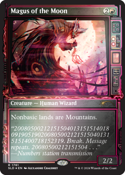 MTG Secret Lair Showcase: Duskmourn - Rainbow Foil Edition - NEW/SEALED - Image 4
