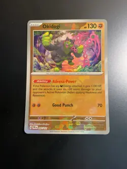 Pokemon TCG Okidogi : 057/131 Master Ball Prismatic Evolutions NM - Image 1