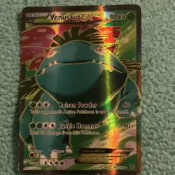 The Pokemon Company Pokemon TCG Venusaur EX 141/146 XY Full Art Holo Ultra Rare - Image 1