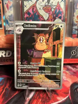 Pokemon TCG Raticate 099/088 Perfect Order Illustration Rare NM+ - Image 1
