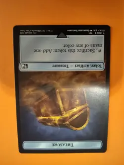 Foretell Treasure Double-Sided Token Commander: Final Fantasy Regular - Image 2