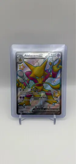 Alakazam ex 215/091 PAF double rare star NM Pokemon TCG - Image 1