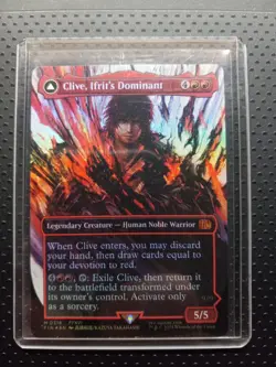 Magic The Gathering MTG Final Fantasy #318 Clive, Ifrit's Dominant - Image 3