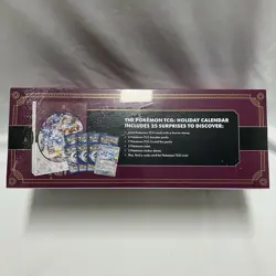 Pokemon TCG 2025 Holiday Advent Calendar (6 Packs, 6 Promos, 7 Fun Packs) NEW! - Image 3