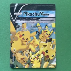 Pikachu V-Union SWSH139 Holo Promo Sword & Shield Promo Pokemon Holo NM - Image 1